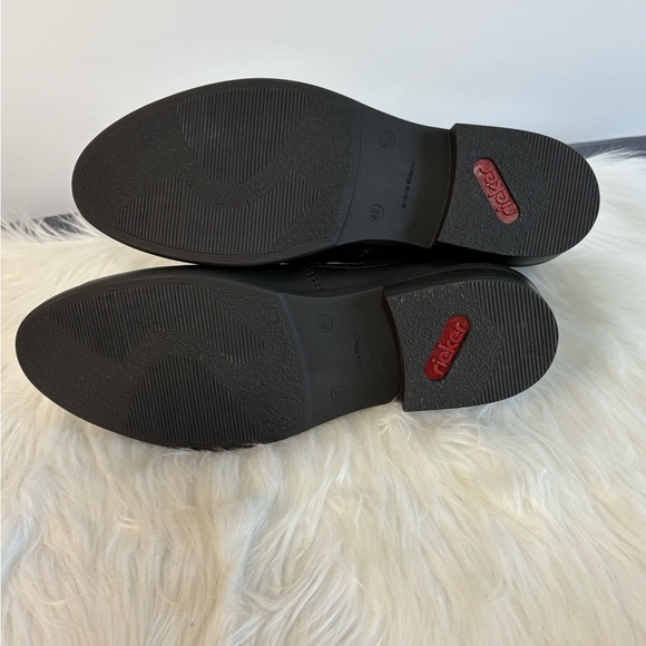 Rieker Women's Black Ankle Boots - Picture 8 of 8